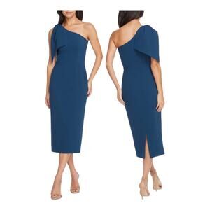 Dress the Population Tiffany One Shoulder Midi dress X-Large XL